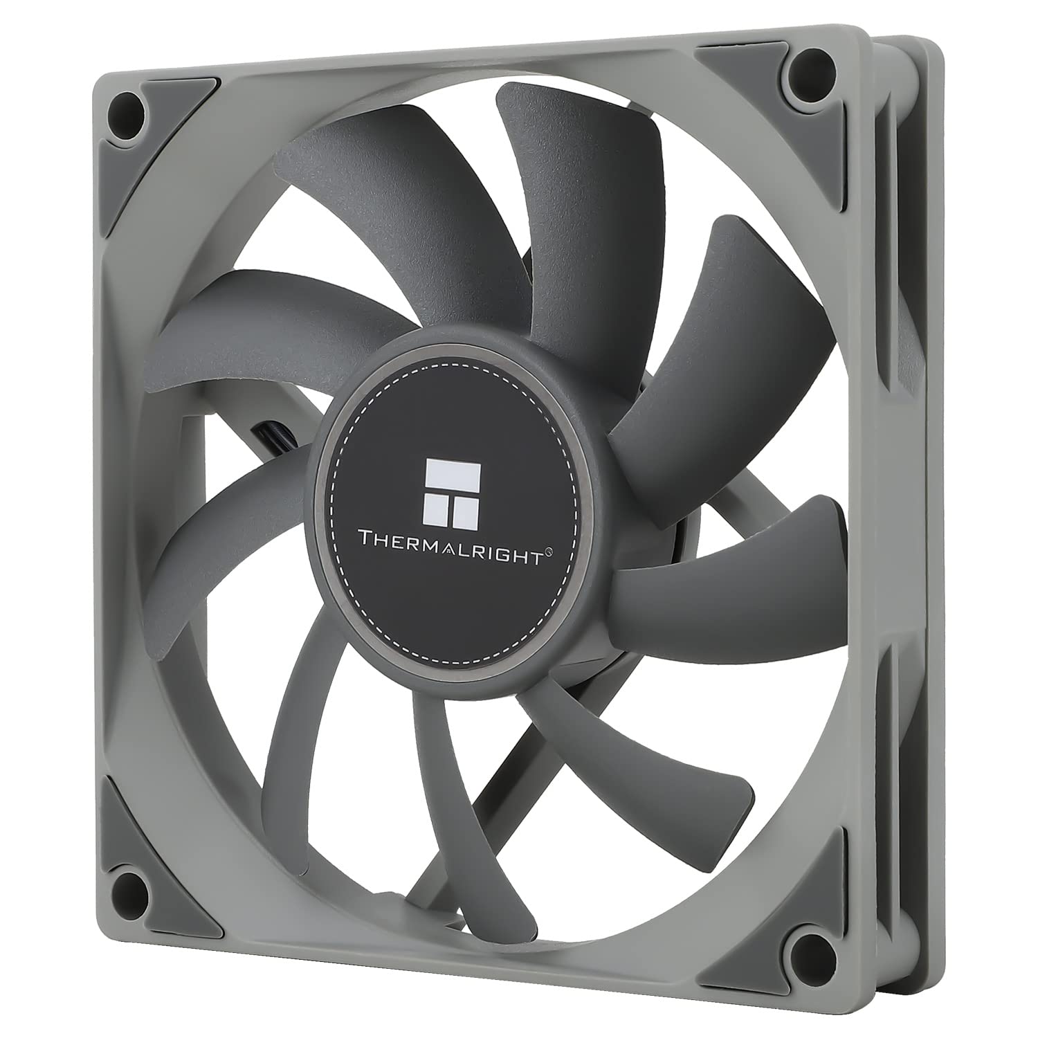Thermalright TL-8015 CPU Fan, Computer Case Cooling Quiet 4pin PWM, 15mm Slimline Cooler Fan, 2200RPM Speed, 80mm CPU Cooling(Gray)