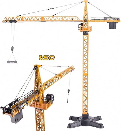 Miarui 1 50 Grue A Tour Diecast Grue A Tour Cadeau De Garcon De Jouet Grue A Tour Amazon Fr Cuisine Maison