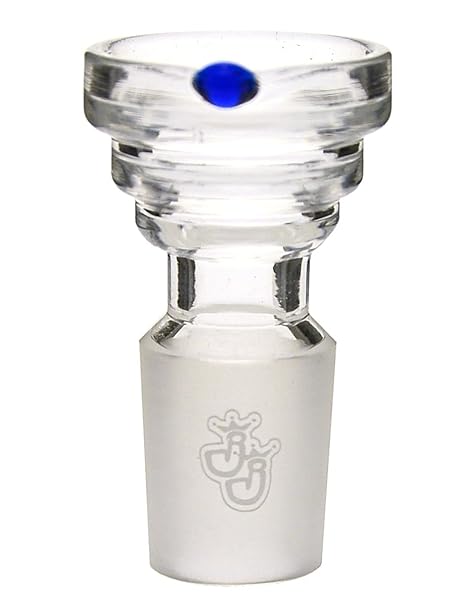 Aktivkohleset: Jelly Joker gestufter Glaskopf für Bongs mit 18,8mm Schliff - head&nature Bong-Kollektion