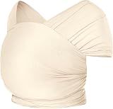 Ergobaby Aura Knit Sling Baby Carrier Newborn to 11.3 kg Cream