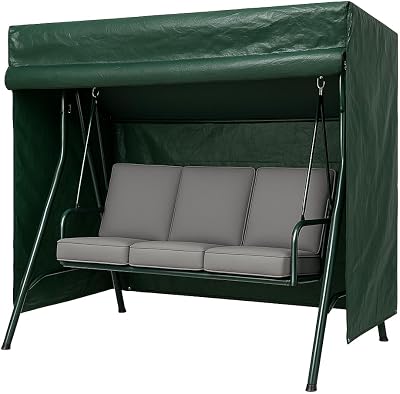 Green Haven Heavy Duty Waterproof Garden Swing Cover 3 Seater 220x150x170cm