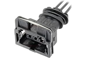 Ballenger Motorsports - 3 Way JPT Sensor Plug (Male) Pigtail Connector, Black - for Throttle Position Sensor