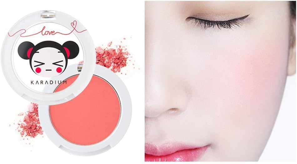 KARADIUM Pucca Love Edition Cheek & Shading 5.4G - 5 Colors (#04 Reddish Pink)