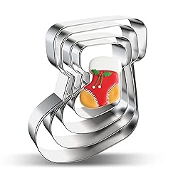 Stocking Cookie Cutter Set - 4 Pieces Christmas