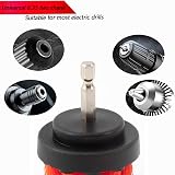 QTACIE 20Pcs Drill Brush Attachment Set Fits Most Drills Kitchen Bathroom Car view 5