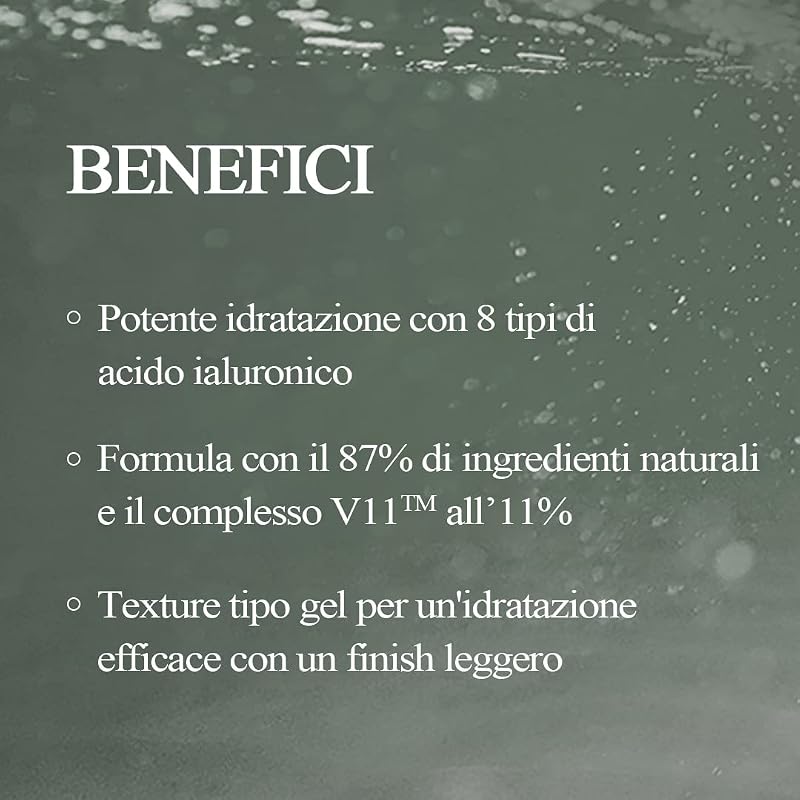 VILLAGE 11 FACTORY Crema Gel Hydro Boost (50ml) Acido Ialuronico, Estratto di Camomilla, Allantoina, Idratante e Lenitiva (Hydro Boost Gel Cream) — foto 5 di 8