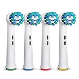 GENKENT 4 Pack Replacement Toothbrush Heads