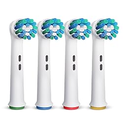 GENKENT 4 Pack Replacement Toothbrush Heads