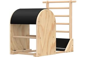 GDMSTIH Pilates Barrel, Pilates Spine Corrector is Designed for People who Work in Offices, Pilates Arc Corrects Posture, Relaxes, Stretches, and Stretches to Make The Spine Soft and Supple- Sturdy Solid