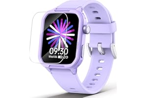 JOYELE Smart Watch for Kids, Fitness Tracker Watch Boy Girl Teens with 19 Sport Modes, Pedometer, Sleep Monitor, Kids Watch Birthday Gifts Toy Gift for Girls Boys 3-16 (Purple)