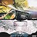 Monopril Car Visor Anti Dazzle Shading Mirror Auto Anti-Glare Clip-on Car Sun Visor Shield Sunshades Suitable for Ford-Series/Benz/BMW and all cars.