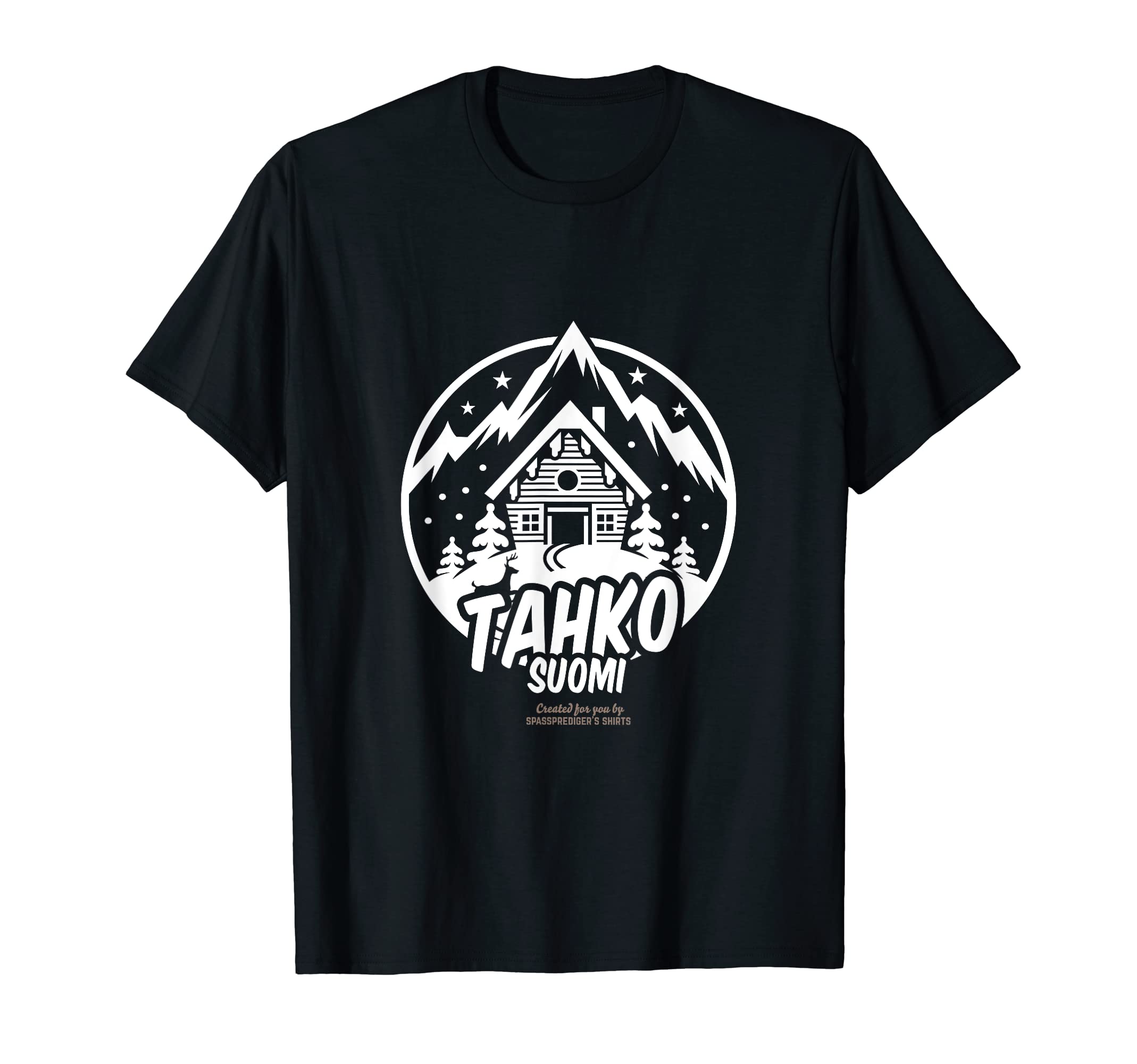 Tahko Suomi Finland Name of Ski Resort and Ski Lodge Tahko T-Shirt