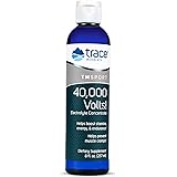 Trace Minerals – 40,000 Volts! (8oz) | Liquid Electrolyte Concentrate Drops | Relief of Dehydration, Leg & Muscle Cramps | En