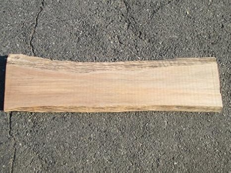 Amazon 樫 かし 一枚板 木材 国産かし ダメージ 小割れ有 長さ102cm 厚み2 5cm 左幅30cm右幅27cm ミミ約1 8cm カット無料 天板 無垢板 天然乾燥材 カンナ サンダー仕上げ済み カ142 板材