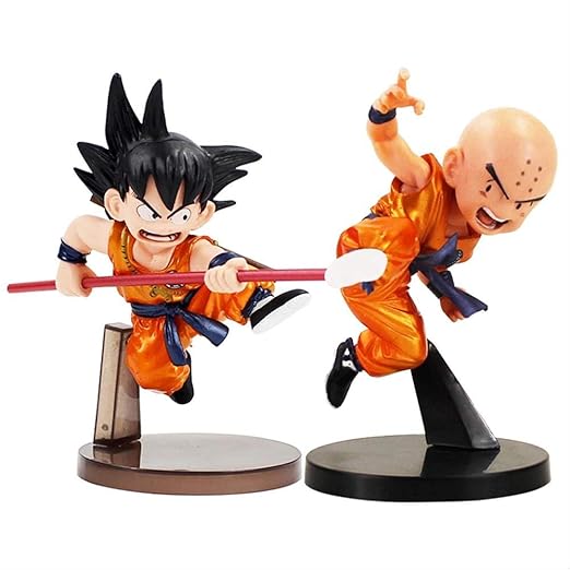 BEUHOME Dolls 2 Piezas Anime Dragon Ball Figura 13Cm Color Chico