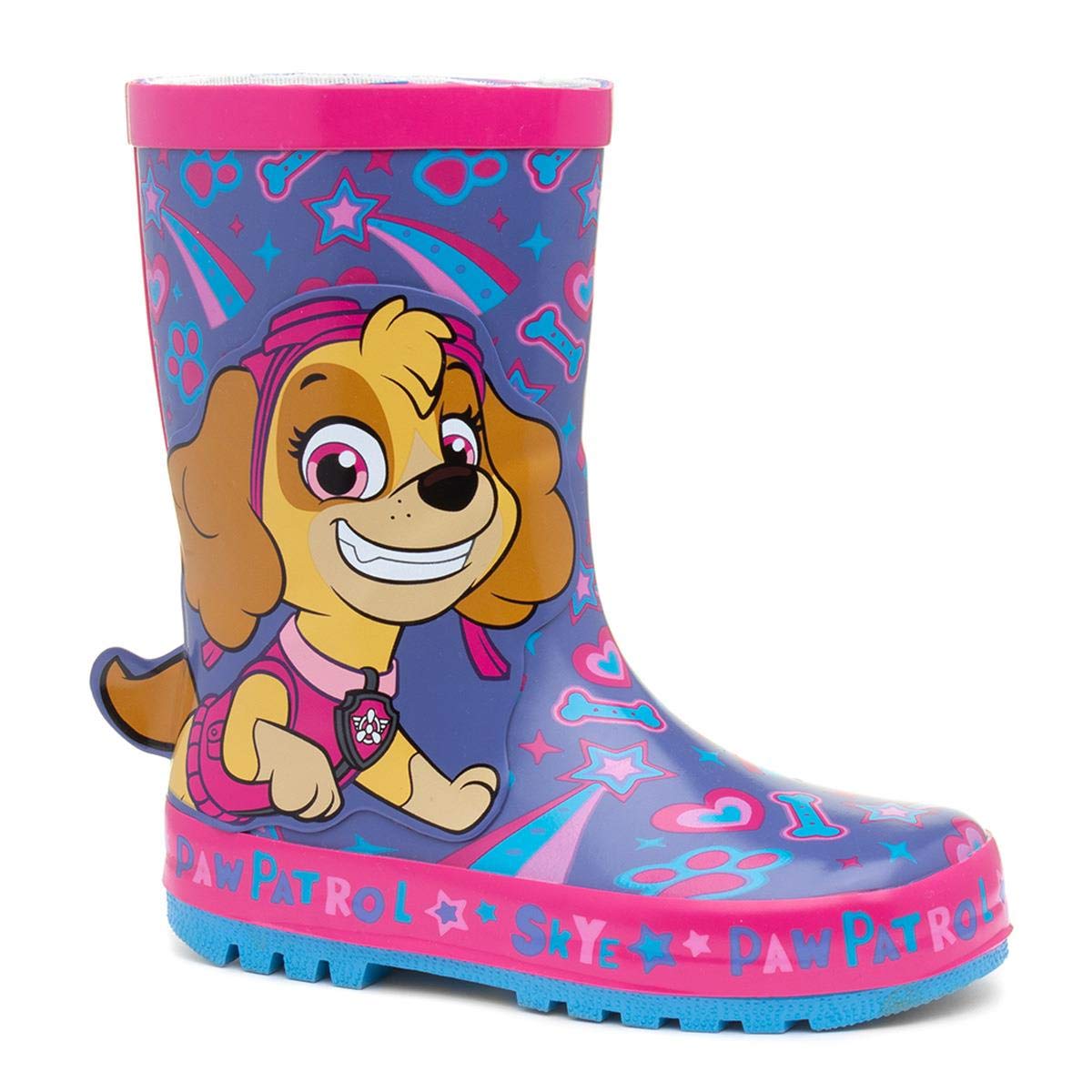 Paw Patrol Skye Kids Wellington Boot - Size 5 Child UK - Purple