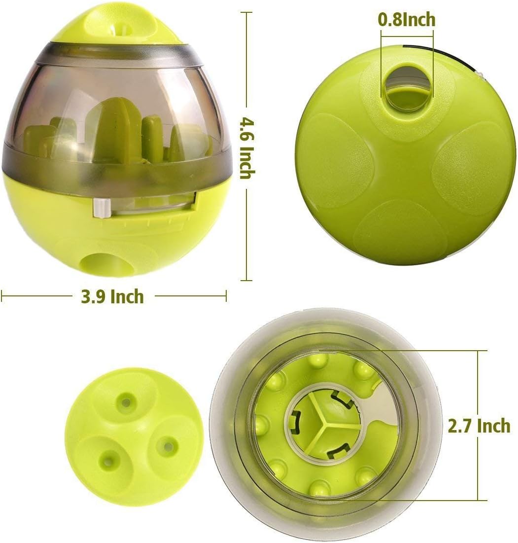 Eileen&Elisa Toy Balls for Dogs Pet Treat Dispensing Dog Toy, Dog Treat Ball with Food Dispenser and Interactive Toys Ball - Image 3