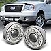 For 05-08 Ford F150 F-150 Pickup Truck LED Halo Projector Fog Light W/Switch + Bulbthumb 2