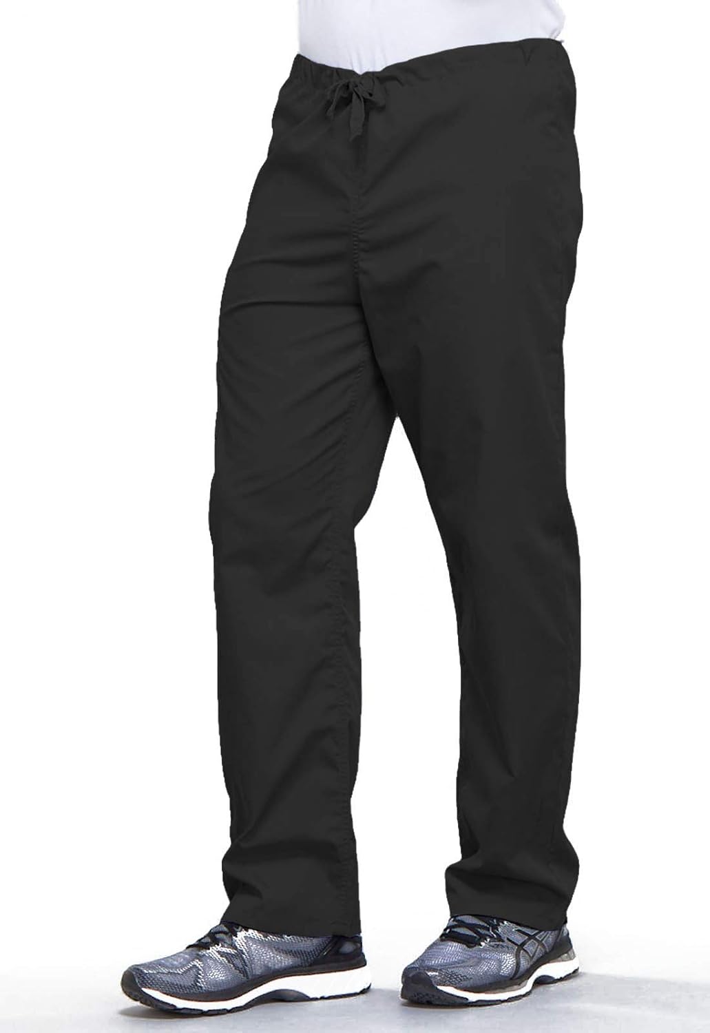 Cherokee Originals Unisex Drawstring Cargo Scrubs Pant, Black, Medium: Clothing