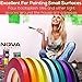 1/4 inch x 60 yard Colored Masking Tape 8 Pack. Easy Tear and Remove, Premium Adhesive Made For Painters, Arts and Crafts, Color Coding, DIY Projects and Decorating. Ideal For Tight Spaces.