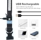 PcEoTllar Light Up Dog Collar USB Rechargeable 8 Modes 7 Colors Waterproof view 4