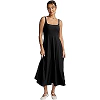 knee length dresses for ladies Beyond Yoga Intrigue Midi Dress