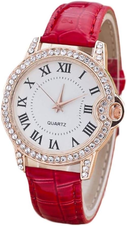 Hot Sale !!! Womens Watches,Jushye New Christmas Fashion Women Crystal Stainless Steel Analog Quartz Wrist Watch (I)