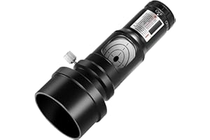 NEEWER Red Laser Collimator, Adjustable 1.25" Collimation Eyepiece with 2" Adapter, Telescope Accessory Compatible with Newto