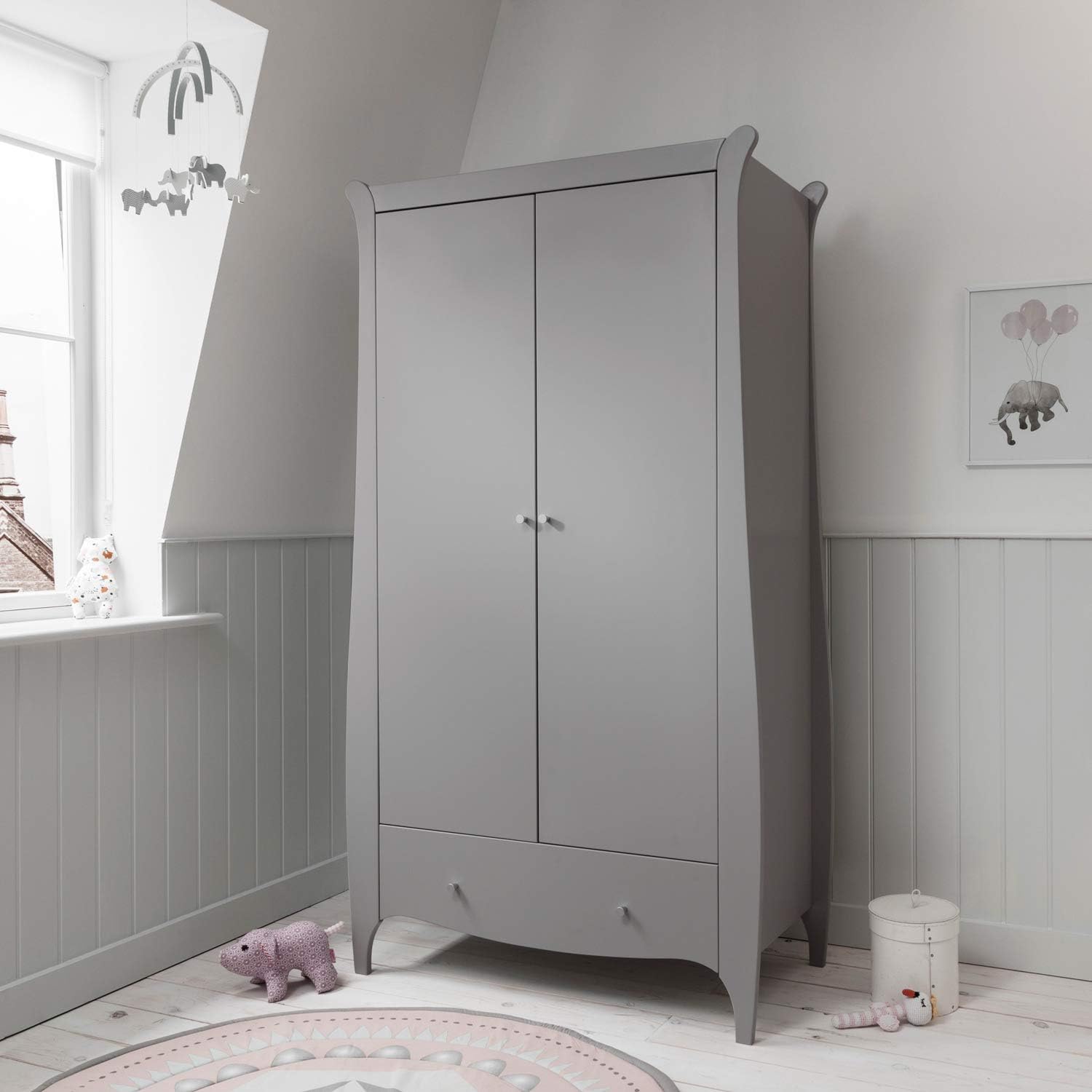 black nursery furniture