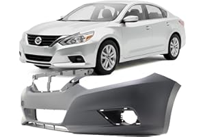 FitParts Compatible with Front Bumper Cover Fascia 2016-2018 Nissan Altima SL SR S SV S8. New Primed Without Sensor Holes, With Fog Light Holes. NI1000311 620229HS0H
