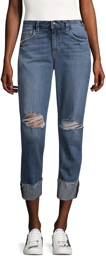 raw cuff jeans