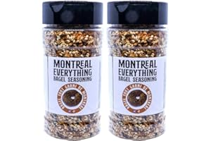Montreal Everything Bagel Seasoning | Made with Canadian Ingredients, Low Sodium, Keto-Friendly (2-Pack)