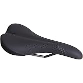 WTB Volt Bike Seat (Saddle) - Comfortable Medium Thickness Padding - Mountain, Gravel &amp; E-Bikes (3 Sizes, 3 Rail Options)