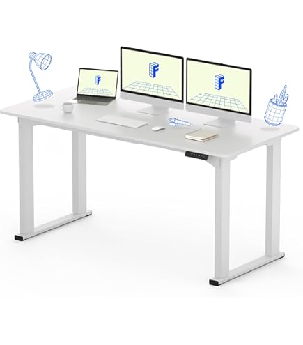 Amazon.com: FLEXISPOT E6 Pro Oval Leg Dual Motor 3 Stages Standing