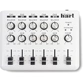 Maker Hart LOOP MIXER - Portable Audio Mixer with 5 Channel stereo inputs, 3 Outputs via 3.5mm jack. Including a Mono to Stereo DM2S Adapter.