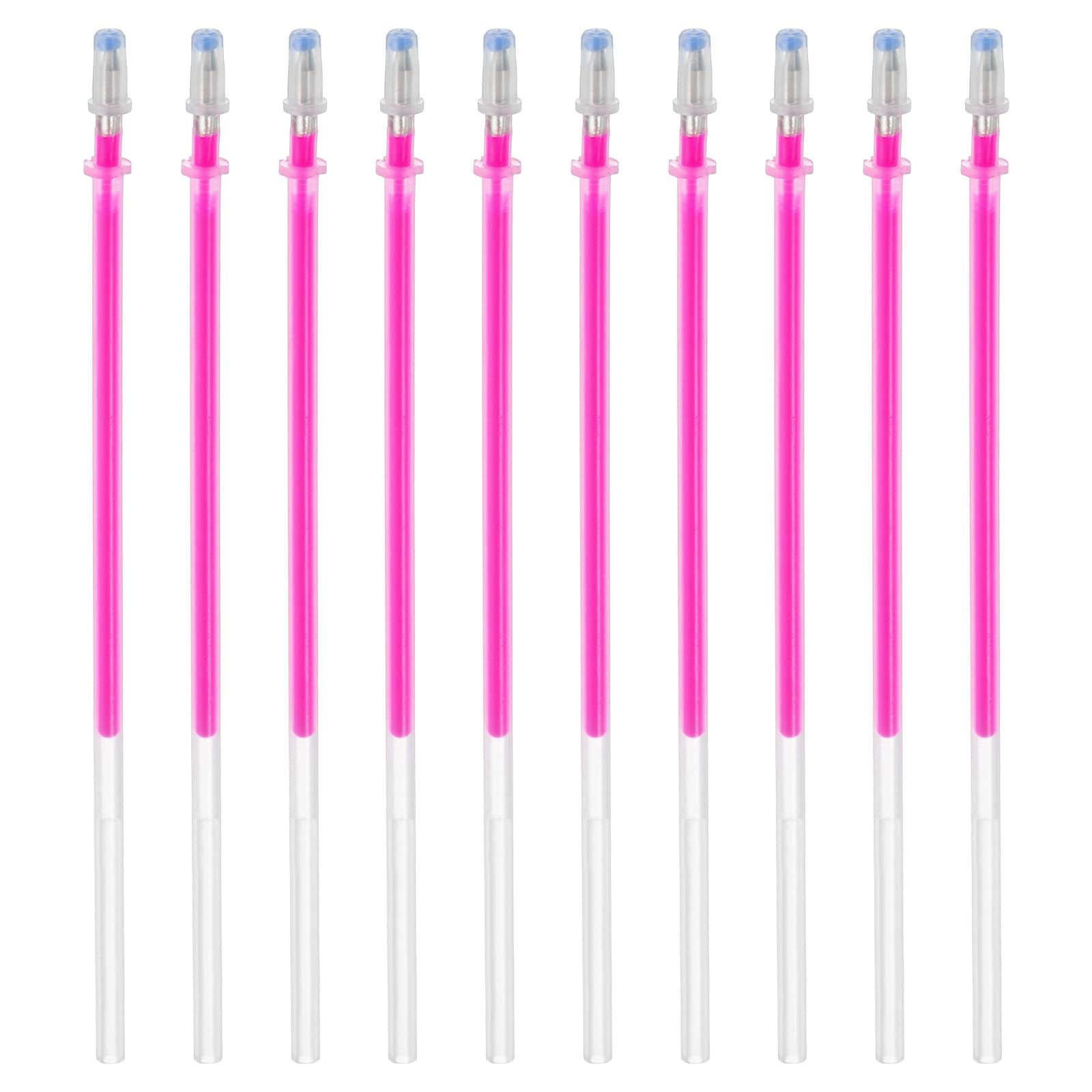 PATIKIL 1mm Gel Pens Refills, 48 Pack Fluorescence Metallic Ink Bold Point for Adults Coloring Books Scrapbooking Art Drawing Journaling, Pink