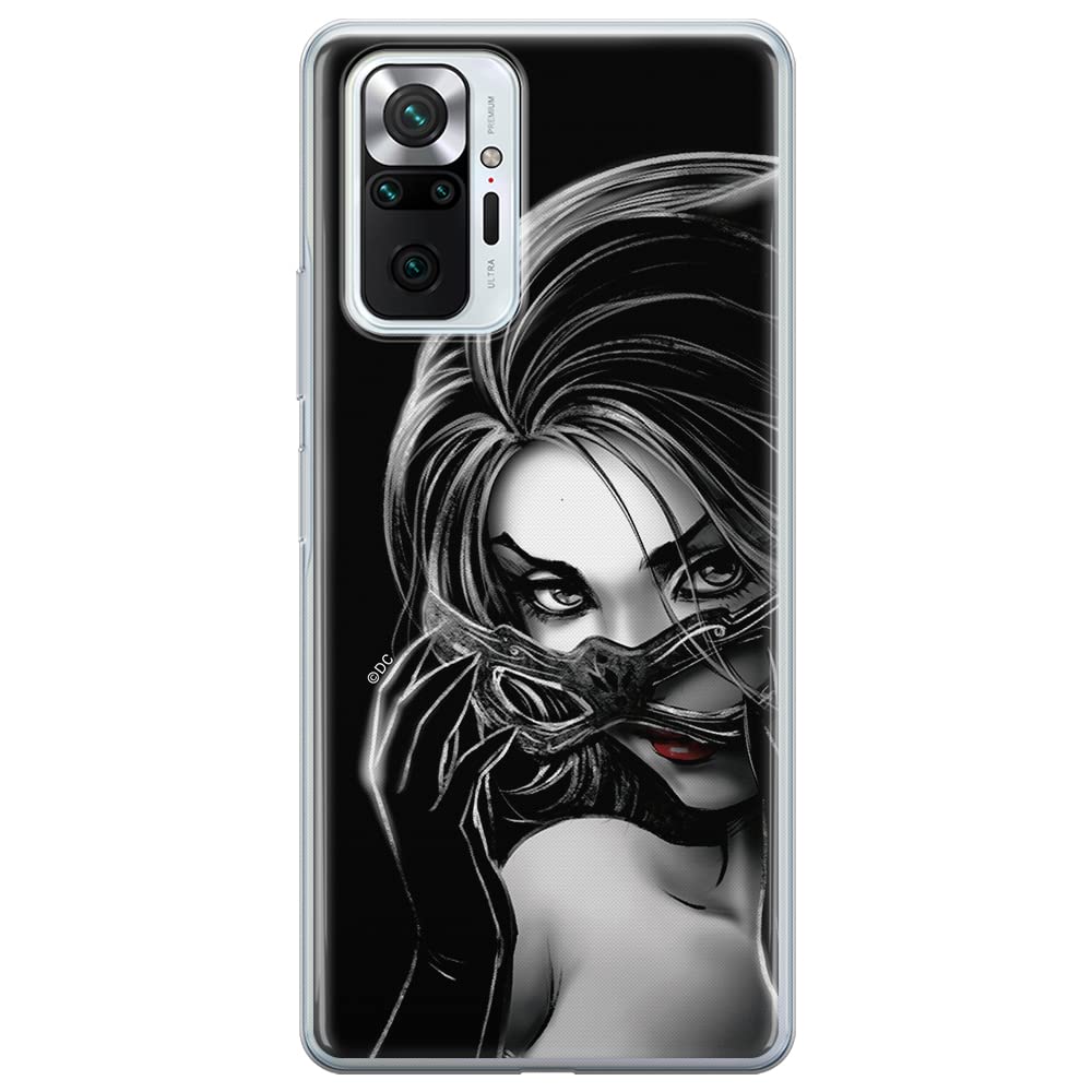 ERT GROUP mobile phone case for Xiaomi REDMI NOTE 10 PRO original and officially Licensed DC pattern Catwoman 004 optimally adapted to the shape of the mobile phone, case made of TPU