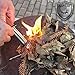 Fire-Fast Trekker. Best Emergency Waterproof Survival Fire Starter. Magnesium and Euro Fire Steel Ferro Rod. Compact Durable Tool for Bushcraft, Camping, Backpacking, Hiking, Hunting, or Bug Out Bag.thumb 2