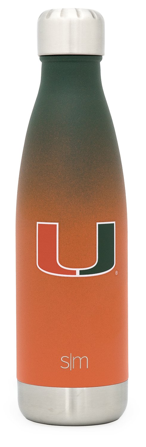 Simple Modern Collegiate 17oz Wave Water Bottles Vacuum Insulated 18 8 Stainless Steel Travel Mug Thermos