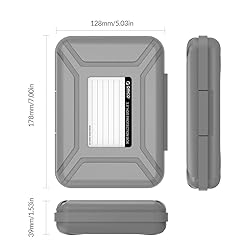 ORICO Hard Drive Case for 3.5 Inch HDD/SSD 5 Packs