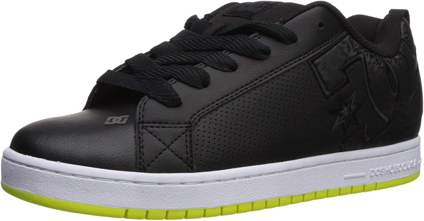 DC Men's Court Graffik Skate Shoe: Dc: Clothing