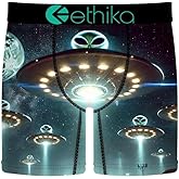 Ethika Mens MID Boxer Brief | Alien UFO