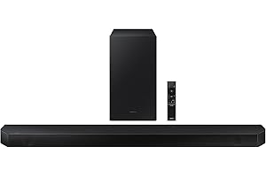SAMSUNG HW-Q600B 3.1.2ch Soundbar w/Dolby Audio, DTS:X, Q Symphony, Adaptive Sound, Game Pro Mode, Bluetooth Connection, Blac