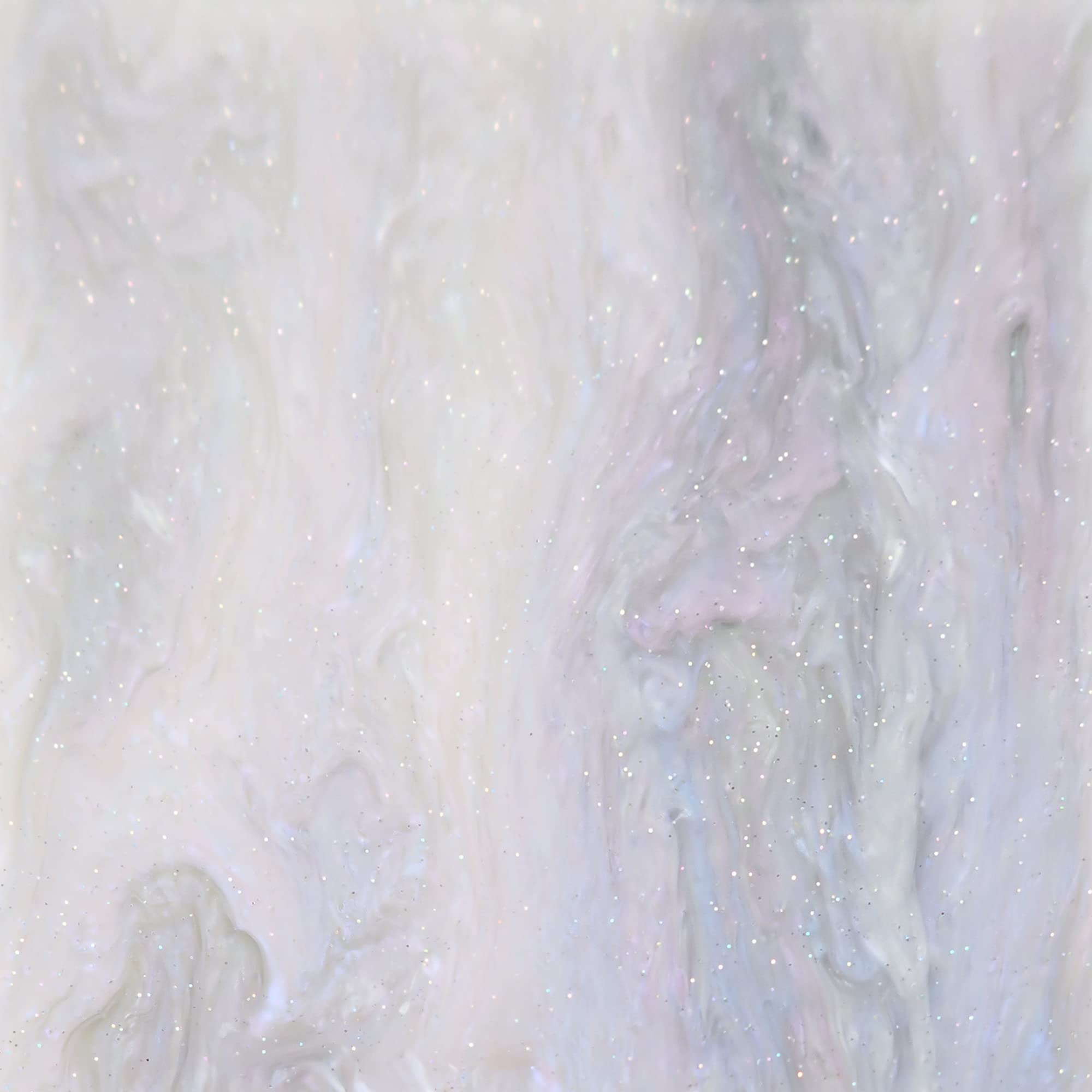 Light Grey Glittering Pearl Cast Acrylic Sheet, 3mm thick (500x300mm)