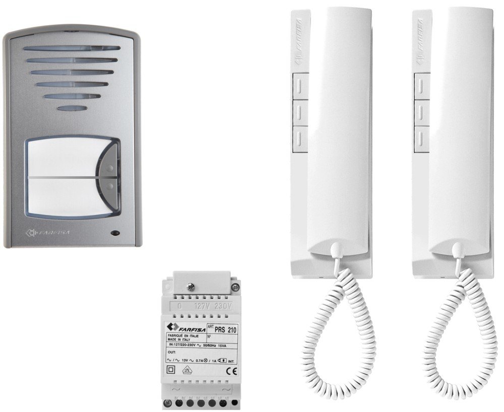 ROCOM 2CKSD 2 Family House Intercom Wire-Saving 2 Wire Technology 10W 240V