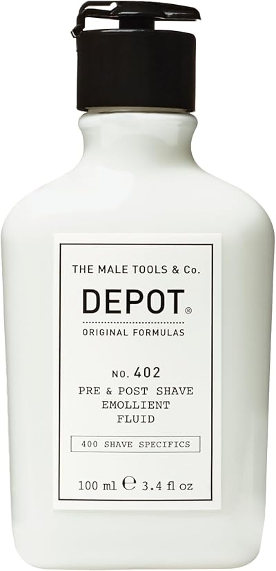 DEPOT No. 402 Pre & Post Shave Emollient Fluid 100ml Soothing Refreshing All