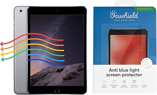 Ocushield Anti Blue Light Tempered Glass Screen Protector for Apple iPad  10th Gen Blue Light Filter for iPad Anti Glare Protect Your 