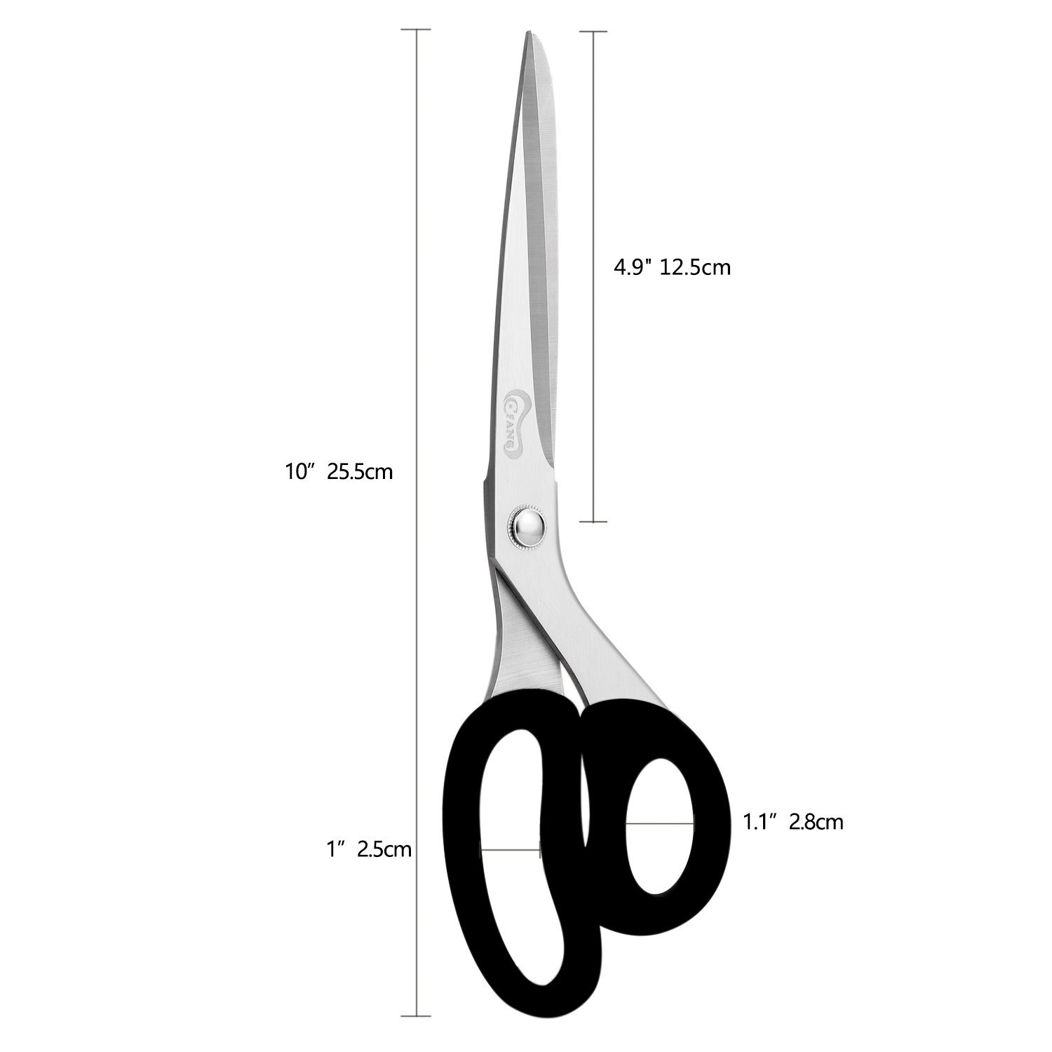 Sewing Scissors Professional Tailor Shears for Cutting Fabric, Dresses, Tailoring, Household, Dressmaking, Office, Craft & Art