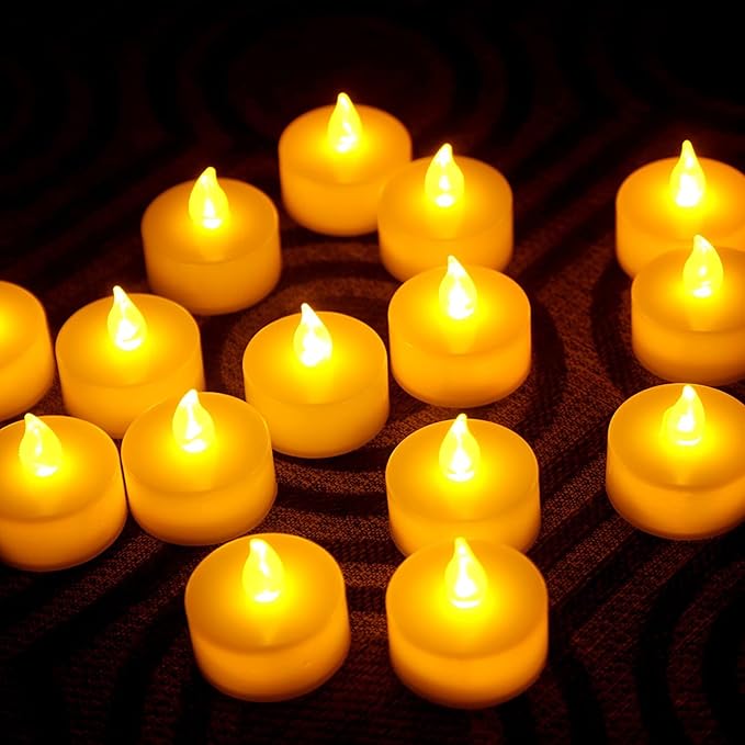 Buy XYST Battery Operated LED Candle Tealight Diya Decorative Lights