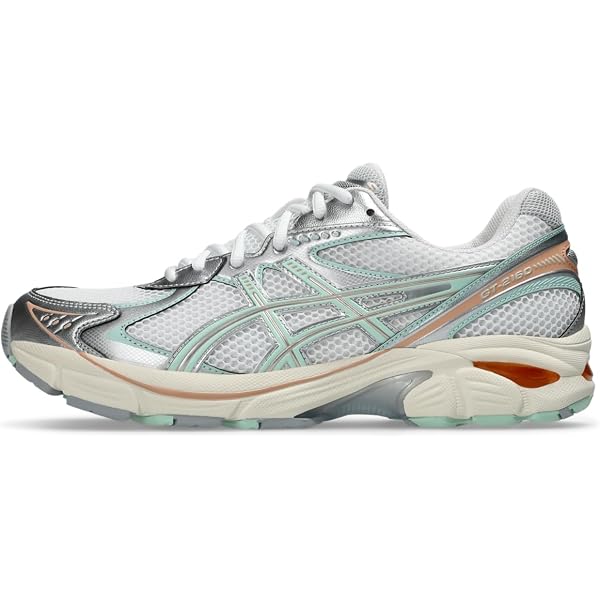 ASICS Men’s GT-2150 Running Shoes - Sun peach BANANA CREAM ASICS GT-2160 Sun Peach Banana Cream Orange Silver 1203A783  main image 4